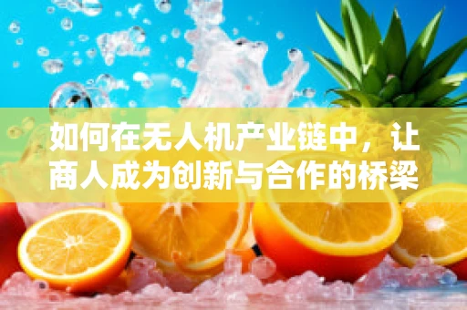 如何在无人机产业链中，让商人成为创新与合作的桥梁？