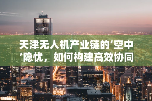 天津无人机产业链的‘空中’隐忧，如何构建高效协同的供应链体系？