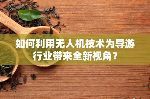 如何利用无人机技术为导游行业带来全新视角？