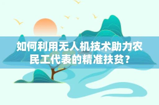 如何利用无人机技术助力农民工代表的精准扶贫？