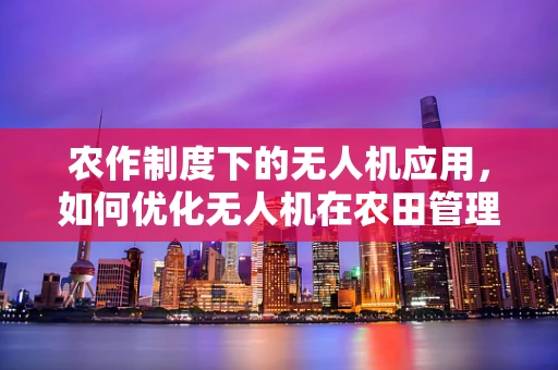 农作制度下的无人机应用，如何优化无人机在农田管理中的作业链条？