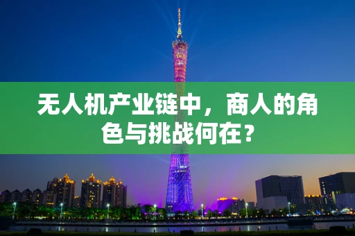 无人机产业链中，商人的角色与挑战何在？