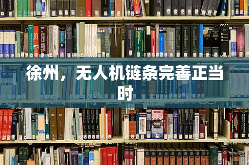 徐州，无人机链条完善正当时