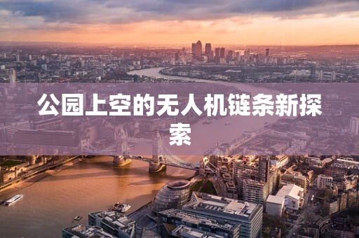 公园上空的无人机链条新探索