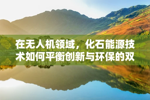 在无人机领域，化石能源技术如何平衡创新与环保的双重挑战？