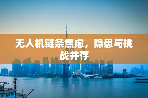 无人机链条焦虑，隐患与挑战并存