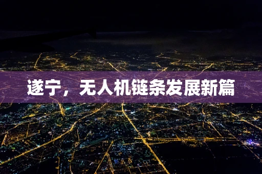 遂宁，无人机链条发展新篇