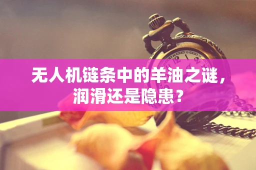 无人机链条中的羊油之谜，润滑还是隐患？