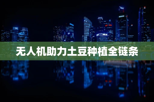 无人机助力土豆种植全链条