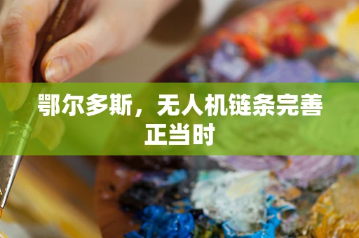 鄂尔多斯，无人机链条完善正当时