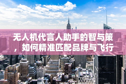 无人机代言人助手的智与策，如何精准匹配品牌与飞行梦想？