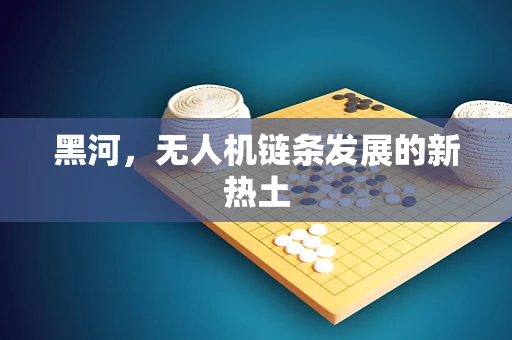 黑河，无人机链条发展的新热土