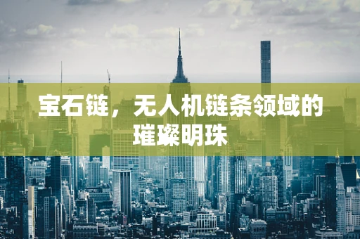 宝石链，无人机链条领域的璀璨明珠