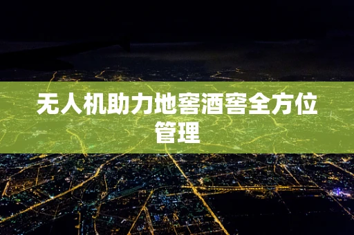 无人机助力地窖酒窖全方位管理