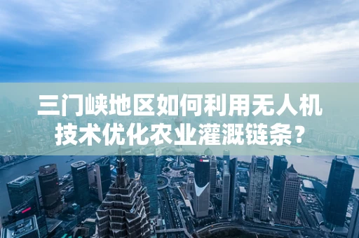 三门峡地区如何利用无人机技术优化农业灌溉链条？