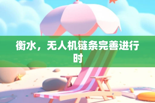 衡水，无人机链条完善进行时