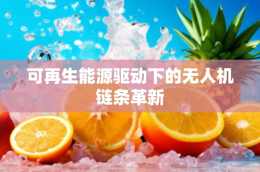 可再生能源驱动下的无人机链条革新