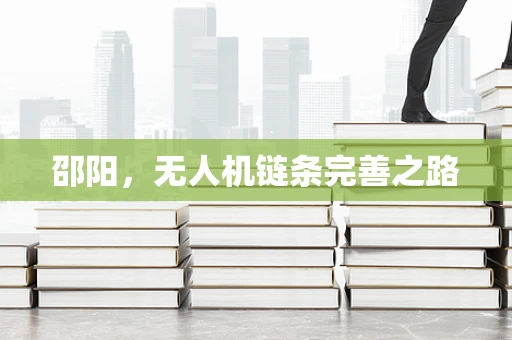 邵阳，无人机链条完善之路
