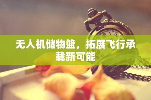 无人机储物篮，拓展飞行承载新可能