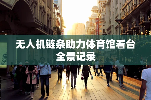 无人机链条助力体育馆看台全景记录