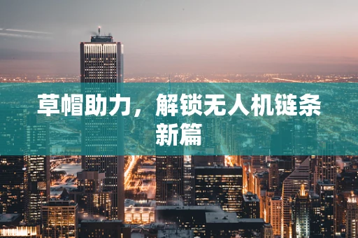 草帽助力，解锁无人机链条新篇