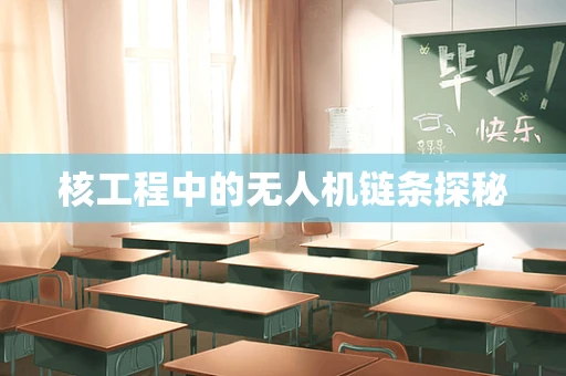 核工程中的无人机链条探秘