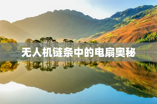 无人机链条中的电扇奥秘