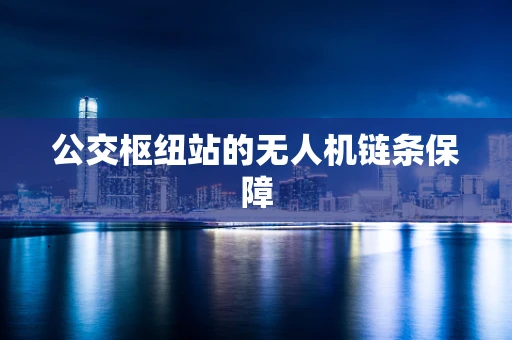 公交枢纽站的无人机链条保障
