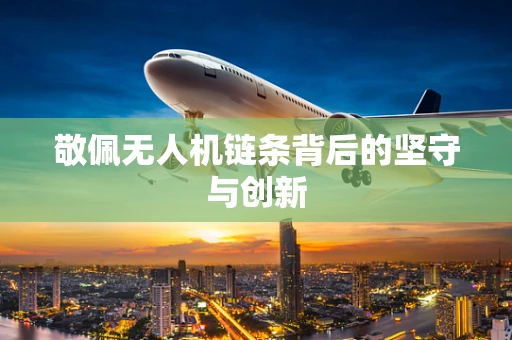 敬佩无人机链条背后的坚守与创新