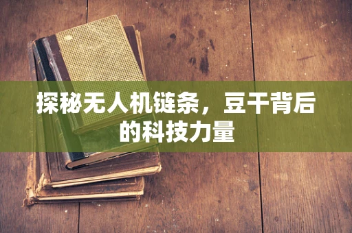 探秘无人机链条，豆干背后的科技力量