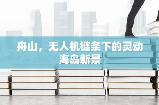 舟山，无人机链条下的灵动海岛新景