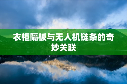 衣柜隔板与无人机链条的奇妙关联