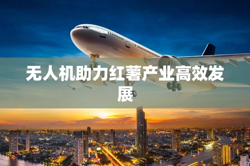无人机助力红薯产业高效发展