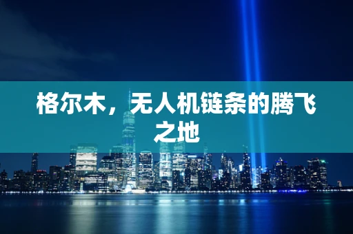 格尔木，无人机链条的腾飞之地