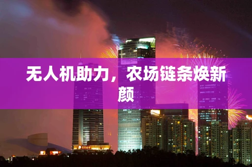 无人机助力，农场链条焕新颜