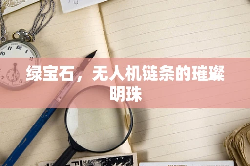 绿宝石，无人机链条的璀璨明珠