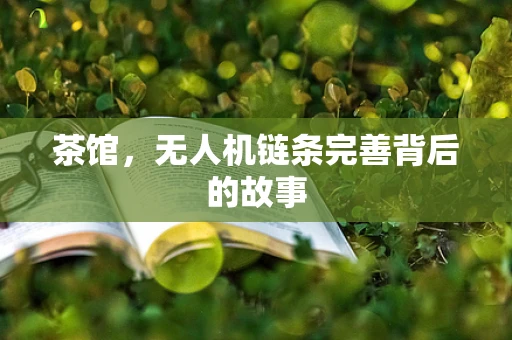 茶馆，无人机链条完善背后的故事