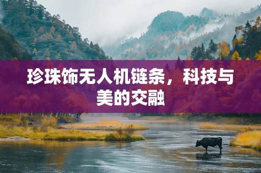 珍珠饰无人机链条，科技与美的交融