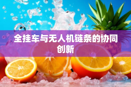 全挂车与无人机链条的协同创新