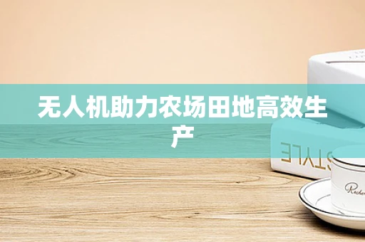 无人机助力农场田地高效生产