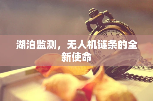 湖泊监测，无人机链条的全新使命