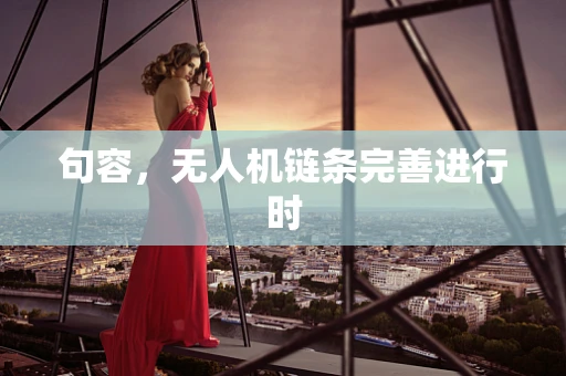句容，无人机链条完善进行时