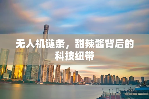 无人机链条，甜辣酱背后的科技纽带