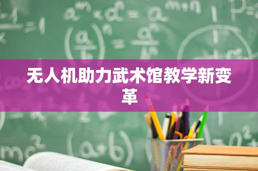 无人机助力武术馆教学新变革