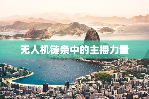 无人机链条中的主播力量