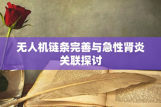 无人机链条完善与急性肾炎关联探讨