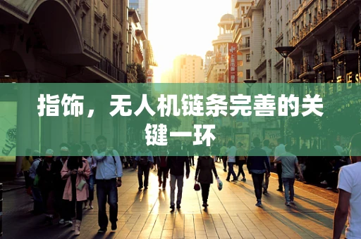 指饰，无人机链条完善的关键一环