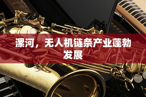 漯河，无人机链条产业蓬勃发展
