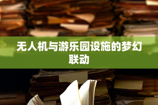 无人机与游乐园设施的梦幻联动