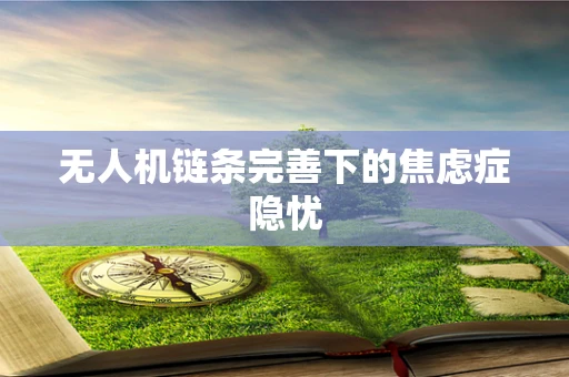 无人机链条完善下的焦虑症隐忧